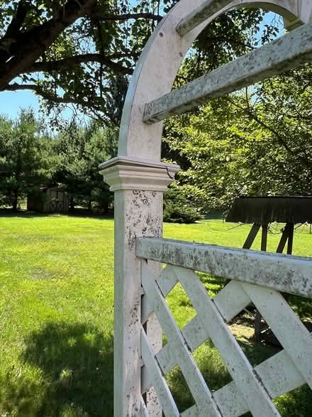 Photo of free PVC Garden Arbor (West Windsor New Jersey) #4