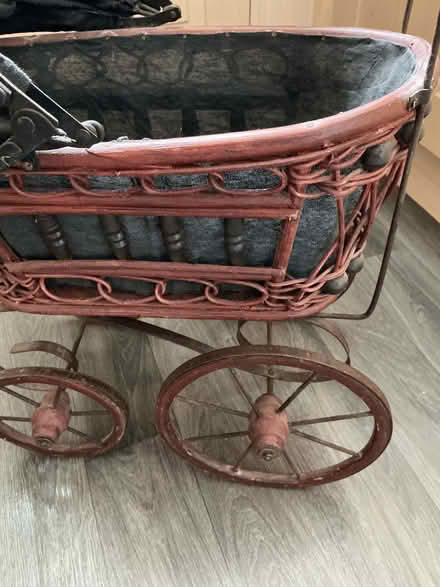 Photo of free Antique ornamental doll pram (Bailiff Bridge HD6) #3