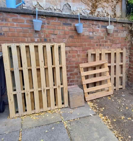 Photo of free Pallets - good for wood projects? (Gorse Hill M32) #1