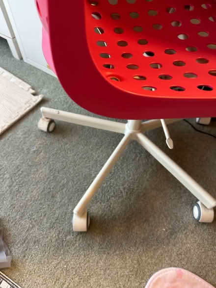 Photo of free IKEa red chair (Nore road BS20) #2