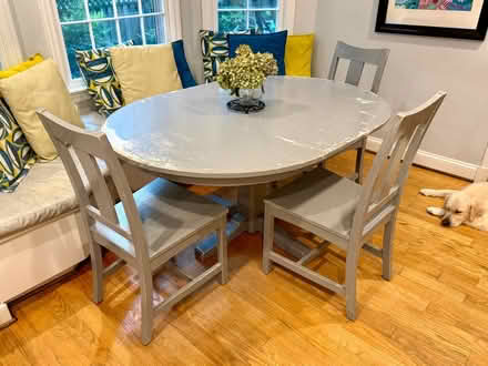 Photo of free Kitchen Table, 3 Chairs (Tenleytown) #1