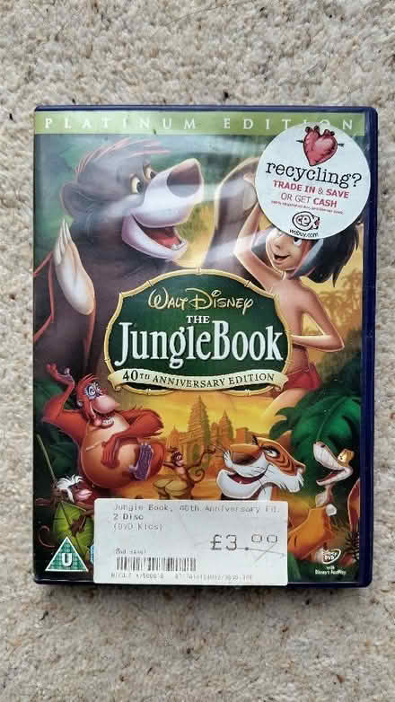 Photo of free DVD "The Jungle Book" (Torbrex FK8) #1