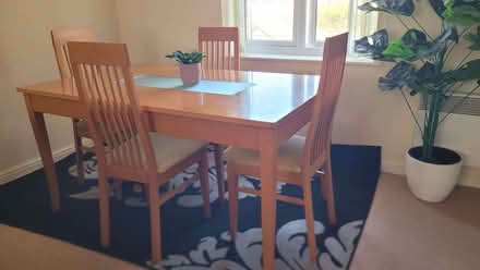 Photo of free Dining table and chairs set (Chells Manor SG1) #1