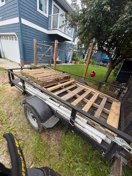 Photo of free Four (4) Freight pallets (Rogers Park) #1