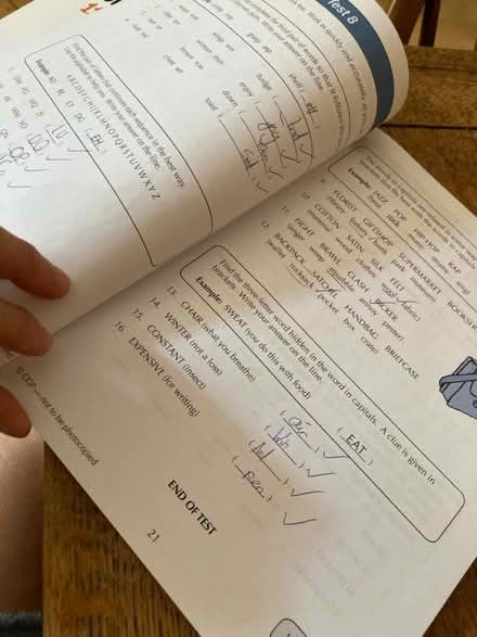 Photo of free 11+ verbal reasoning 10 min tests (Wooburn Green, HP10) #2