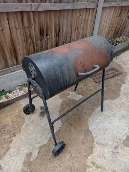 Photo of free Outdoor Charcoal Barrel BBQ Grill (N4 1) #1