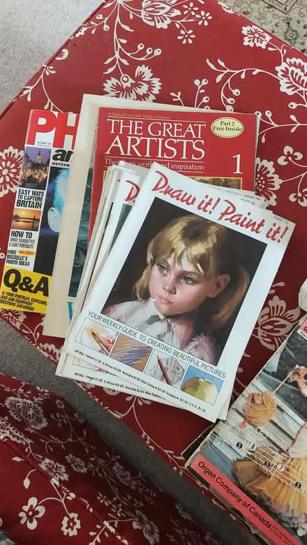 Photo of free Draw/paint magazines (Market Deeping PE6) #1