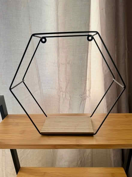 Photo of free Two hexagon shelves (Clacton-on-Sea CO15) #3