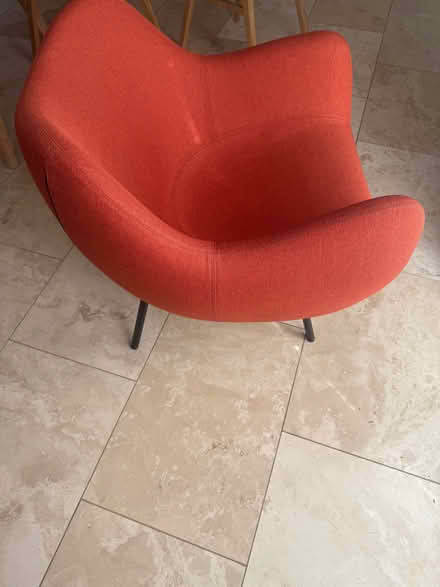 Photo of free Orange armchair (Langham NR25) #4