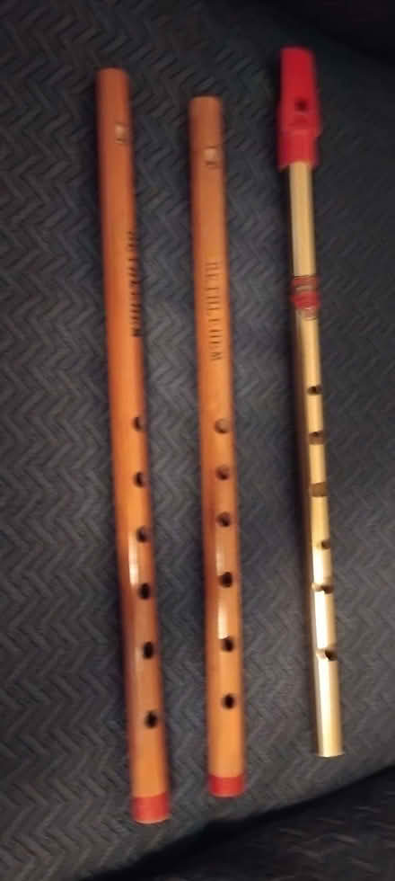 Photo of free Tin whistle and two 6-hole wooden flutes (Finchley Church End N3) #1