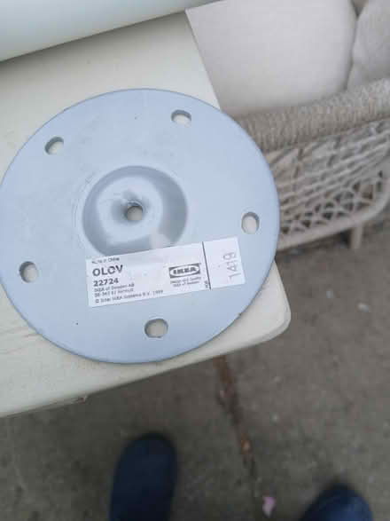 Photo of free Adjustable table legs x2 (TW12 1qw) #4