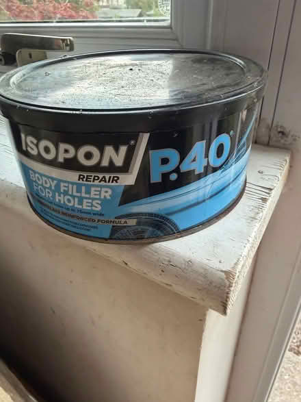 Photo of free Tin Isopon body filler (Shirley, Croydon CR0) #1
