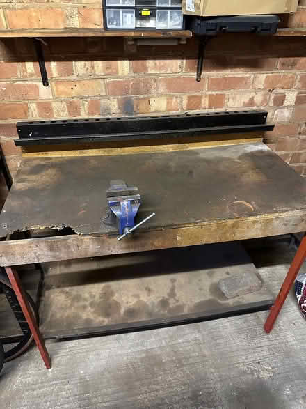 Photo of free Workbench with vice and tool rack (Kings Heath, B14) #2