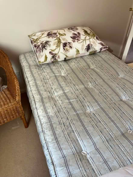 Photo of free Sofa, single and double bed , table and six chairs etc (Shottermill GU27) #3