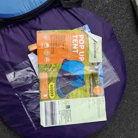 Photo of free 2 man pop up tents x 2 (Central Presteigne) #1