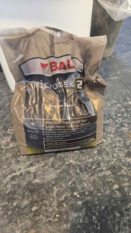 Photo of free Grey grout (Cheltenham GL53) #1