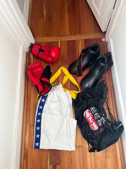 Photo of free Thai boxing gear (Farnaby Rd) #1