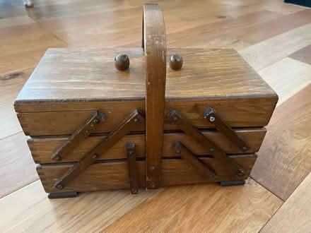 Photo of free Wooden concertina sewing box (Hove BN3) #1
