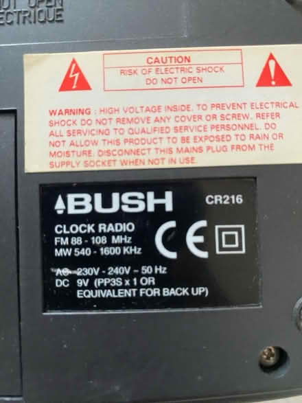 Photo of free Clock radio đ» (Purbrook PO7) #3