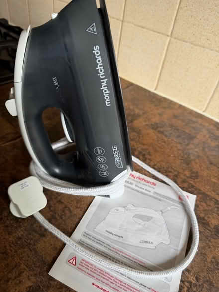 Photo of free Morphy Richard’s steam iron and ironing board (Dagenham RM9) #2