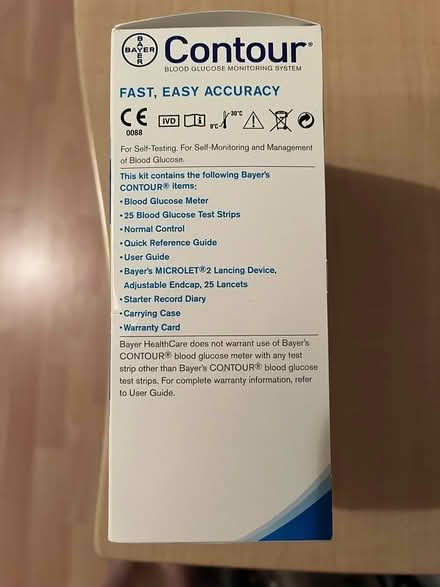 Photo of free Contour blood glucose monitor (Bramhall SK7) #3