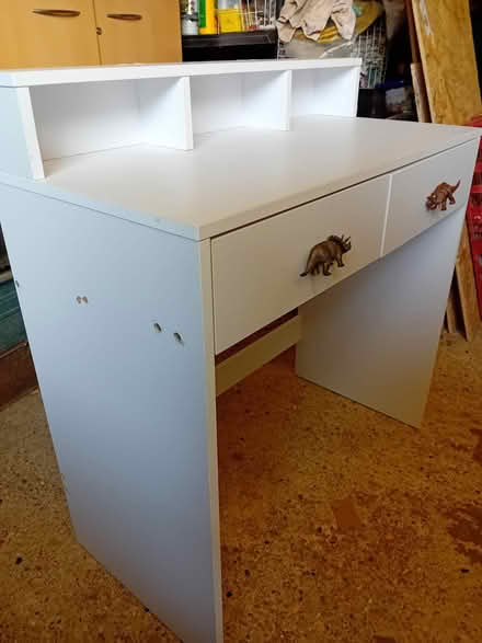 Photo of free Small white dressing table (Harrold. MK43) #1