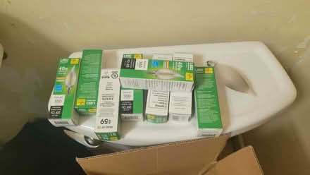 Photo of free Box of incandescent light bulbs (Beacon Hill, Boston) #3