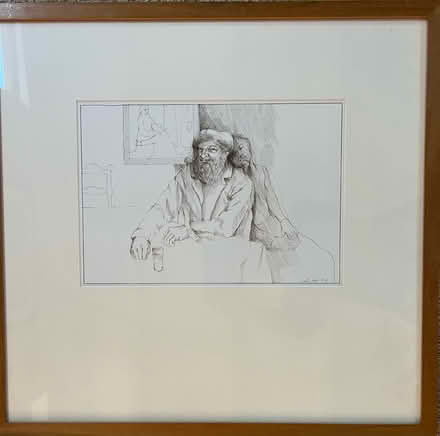 Photo of free Original sketch Jewish man and girl (Laura Lane and Thompson) #1