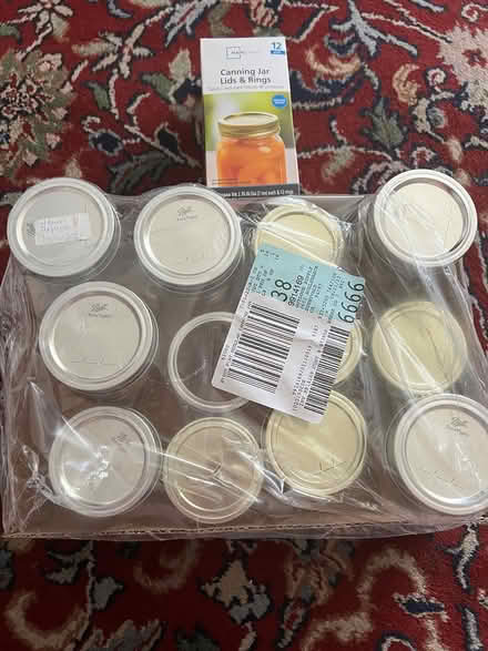 Photo of free Canning jars with extra lids (Sunnyvale) #1