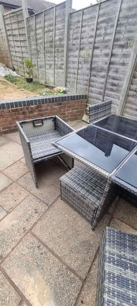 Photo of free Rattan outdoor patio furniture set (West End SO18) #3