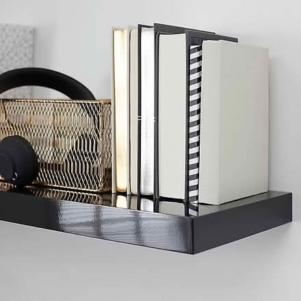 Photo of free Wall Mounted Shelf (Matt black) (New Elgin IV30) #1
