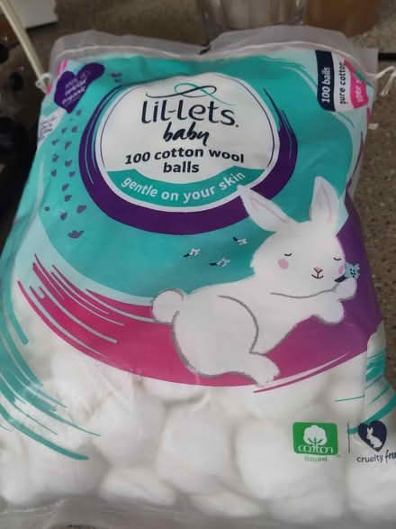 Photo of free 2 bags of cotton wool balls (Cambridge, CB5) #1