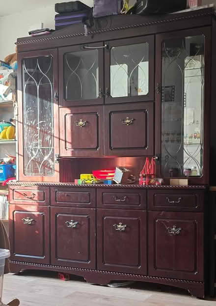 Photo of free Dark wood unit (Stewartby MK43) #1
