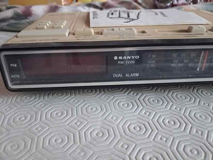 Photo of free Sanyo clock radio (Styvechale, Coventry CV3) #2