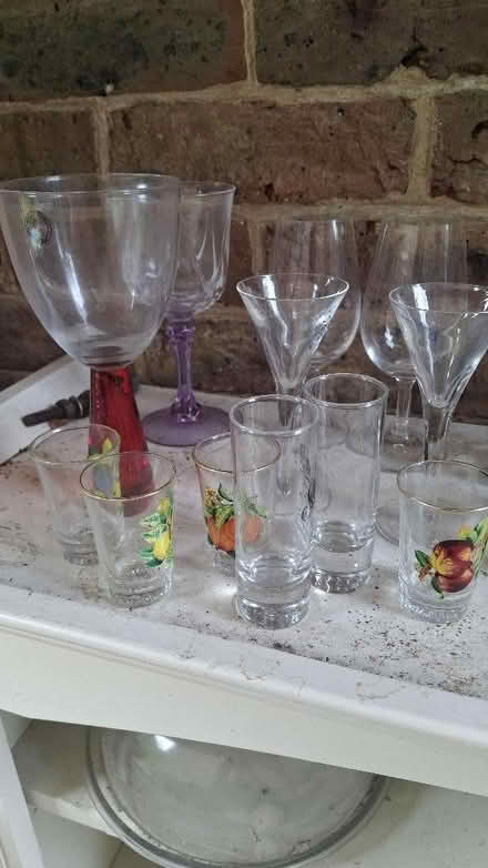 Photo of free Alcoholic drink glasses (Horsted Keynes RH17) #2
