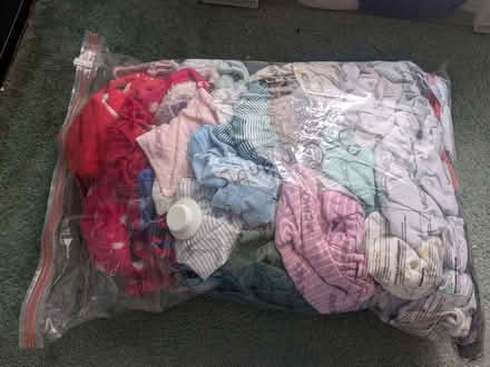 Photo of free Bag of baby clothes 3-6 months, good condition (Hall Green B28) #1