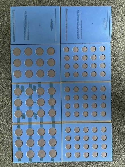 Photo of free Coin collection folders x 10 (Helsington LA8) #4