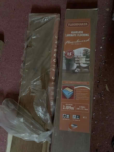 Photo of free Glueless laminate flooring (Little Herberts GL53) #1