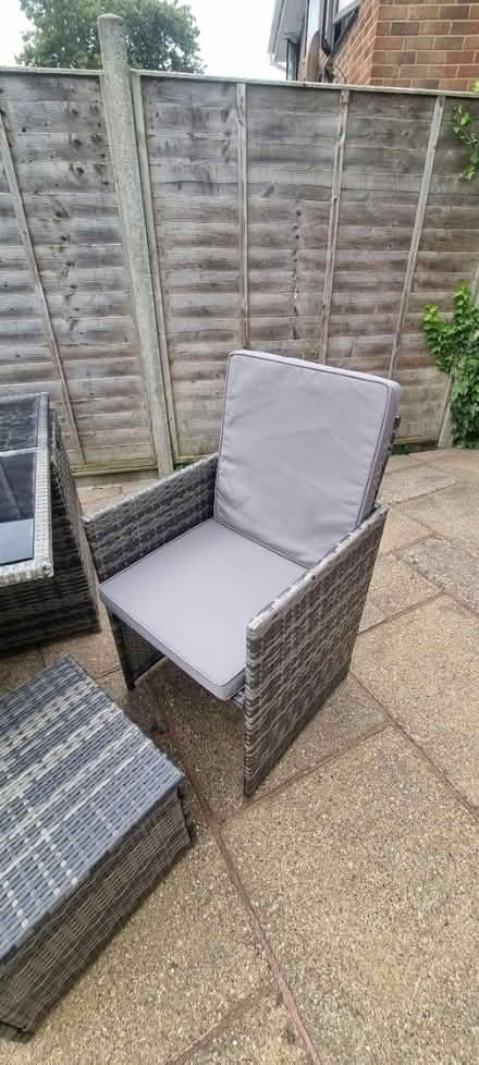 Photo of free Rattan outdoor patio furniture set (West End SO18) #4