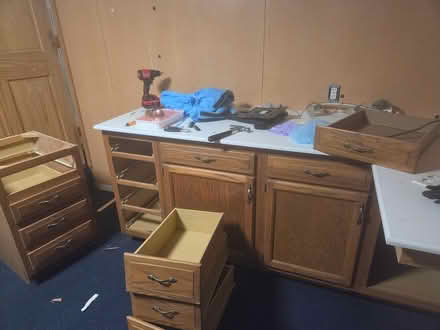 Photo of free Lots of wood cabinets (Reedy creek) #1