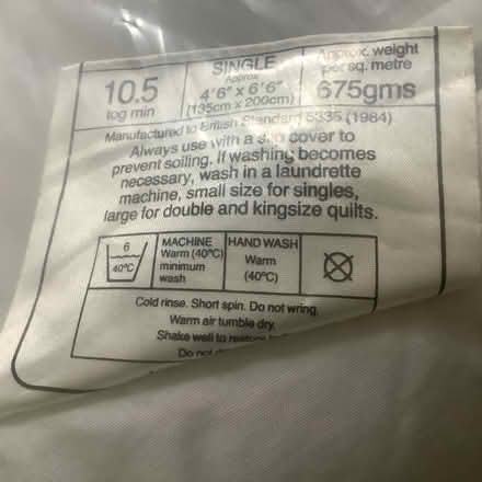 Photo of free 4x duvet: 2xsingle 2xking (Sudbury, CO10) #3