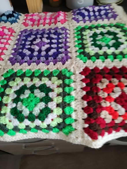 Photo of free Small crochet blanket (Leighton Buzzard LU7) #1