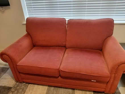 Photo of free 2 seater sofa (Marham Park IP32) #1