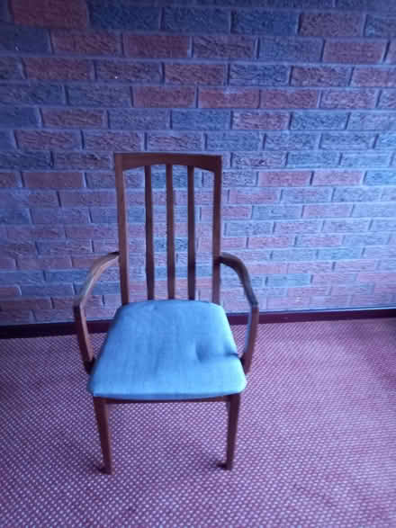 Photo of free 2x Teak Carver dining chairs (Bottling Wood WN1) #1