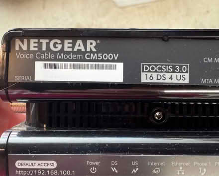 Photo of free Cable Modem Netgear CM500V Xfinity (Wolfe and Homestead) #1
