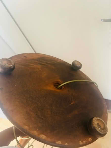 Photo of free Vintage wood floor lamp (Thornton Heath CR7) #3