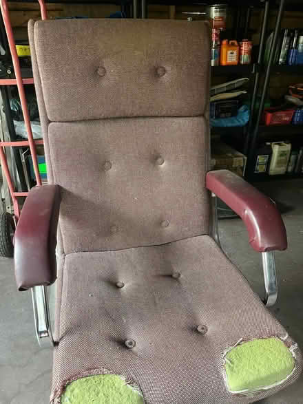 Photo of free Large, computer armchair on wheels (Holmeswood L40) #2