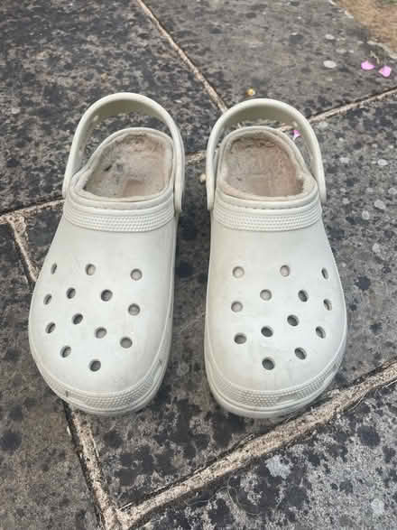 Photo of free Beige platform crocs (North Ascot SL5) #1