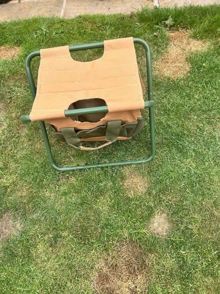 Photo of free Stool with tool bag (Clayton Green PR6) #1