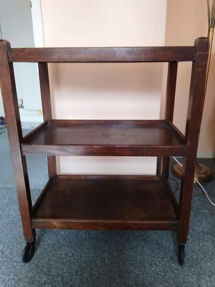 Photo of free Wooden Drinks Trolley (Moreton Hall IP32) #1